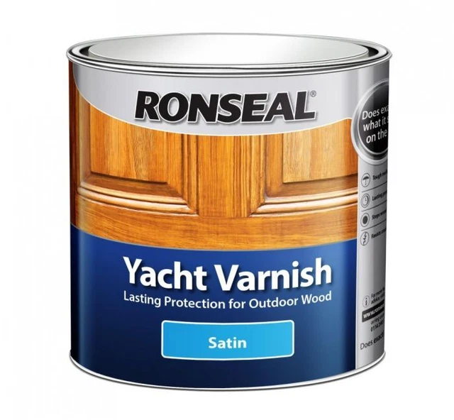 Ronseal Yacht Vernice raso trasparente 1 ltr