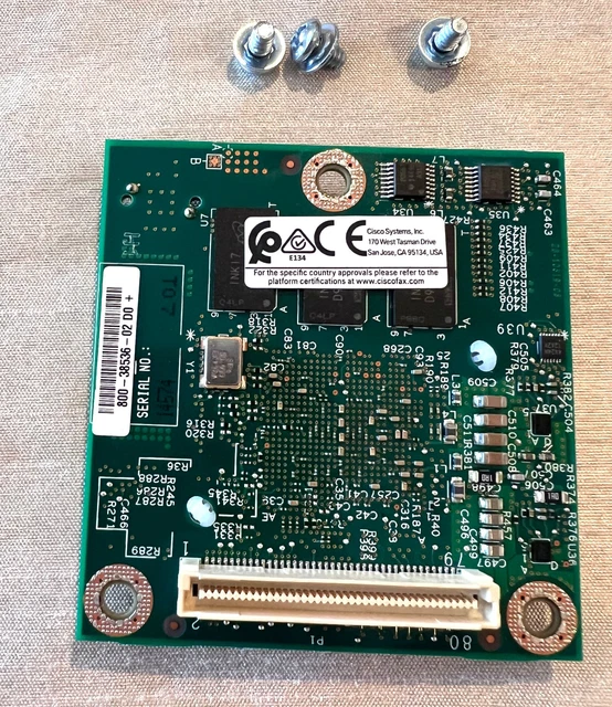 Carte DSP Cisco PVDM2-48 - 48 Canaux Fax/Voix - Modèle 73-8540-04 - Occasion Testée