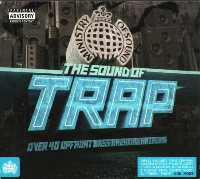 Various Artists Sound of Trap double CD Europe Ministry of Sound 2013 2CD set in