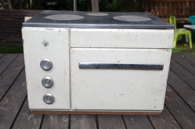 Jouet Ancien Gazinière La Benjamine CS Jouets - Cuisinière Miniature Vintage