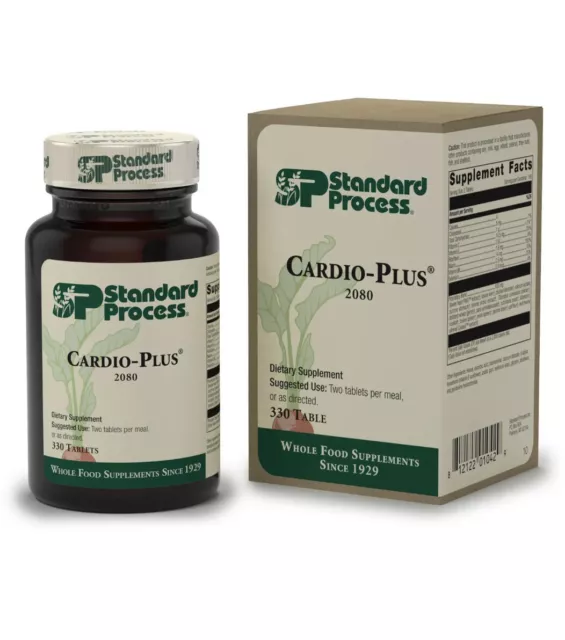 STANDARD PROCESS CARDIOPLUS 330 Tablets Exp. 7/2024 FAST & FRESH 62.