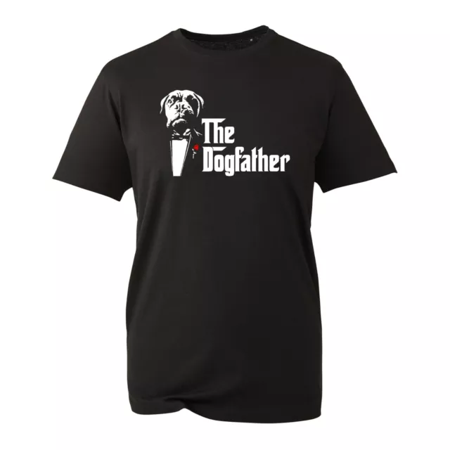 The DogFather T-shirt Funny Dog Spoof Bulldog Face Pet Animal Funny Adult Kids