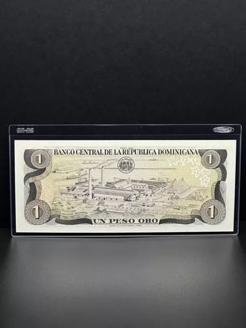 1984- 1 PESO ORO Banco DOMINICANO Nice Piece For Your Collection 2