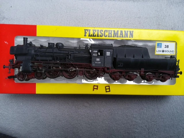 Locomotive Vapeur Fleischmann 74106 BR 003 DB - H0 Digital Son DCC