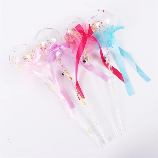 Props Light-up Magic Ball Wand LED Magic Fairy Stick Rave Toy Glow Stick