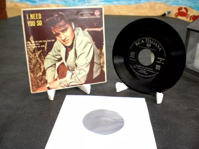 1 x 1957 er EPA Elvis Presley I Need You So RCA Italiana A72V 0175