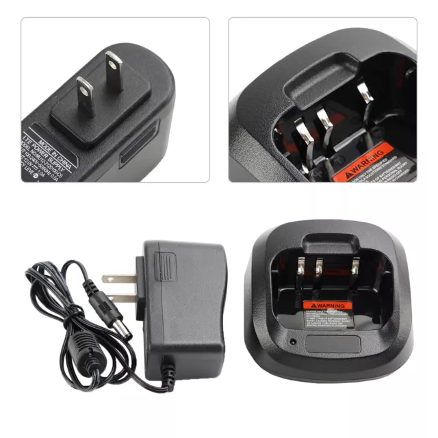 CV-05 Charger FNB-Z181 Battery Fast Rapid Dock for Vertex EVX-C31 EVX-C34 USPlug