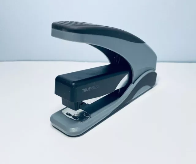 Compact 20 Page Easy Touch Desktop Stapler  - Black/Gray - Comes with staples