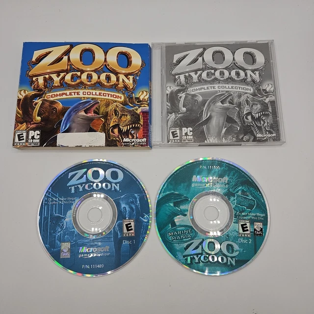 Zoo Tycoon Complete Collection 2003 Box Cover Art Mob vrogue.co