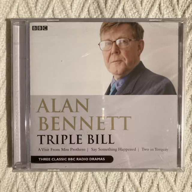 Alan Bennett — Triple Bill (2013) [CD] *NEW & SEALED*