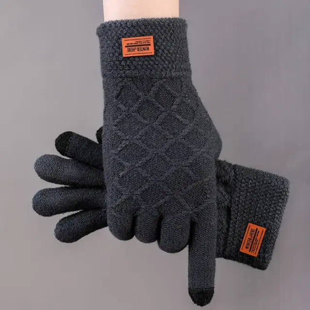 Strickhandschuhe Thinsulate Handschuhe gefüttert Fingerhandschuhe Thermofutter
