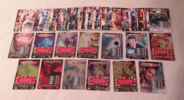 Dr Doctor Who Battles in Time Annihilator Set of 83 Different Cards with 13 Rare