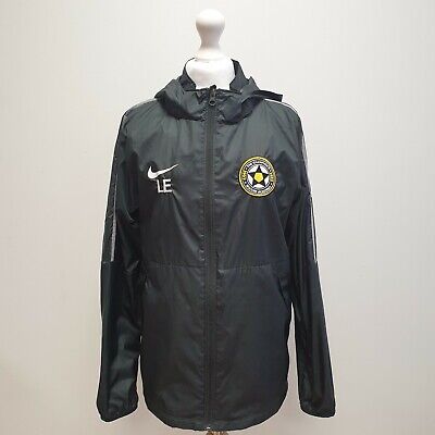 Qq885 Boys Nike Black Zipped L/Sleeve Soccer Academy Jacket Age 12-13 Years