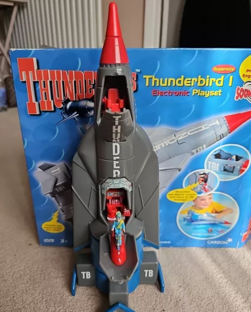 THUNDERBIRDS Supersize Thunderbird 1 Electronic Playset 2