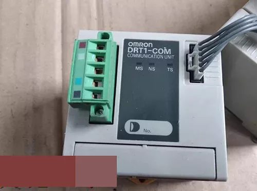 1pc used Omron block DRT1-COM expansion module