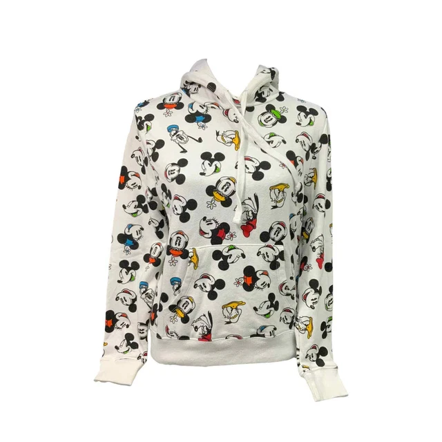 Disney Hoodie Size Small Mickey/Minnie/Donald/Goofy Preowned
