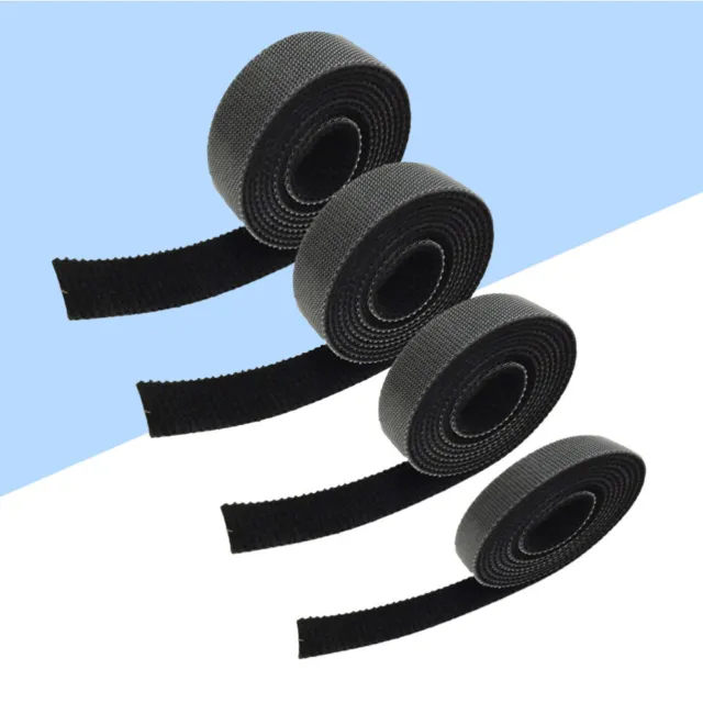 1 Inch X 11.5 Ft Strips With Adhesive, Hook And Loop Tape, Nylon Self Adhesive  Heavy Duty Strips, Double Sided Sticky Back Fastener Roll For Home Offi