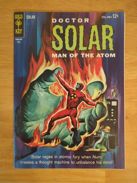Doctor Solar Man Of The Atom #8 - Gold Key 1964 - FN/VF