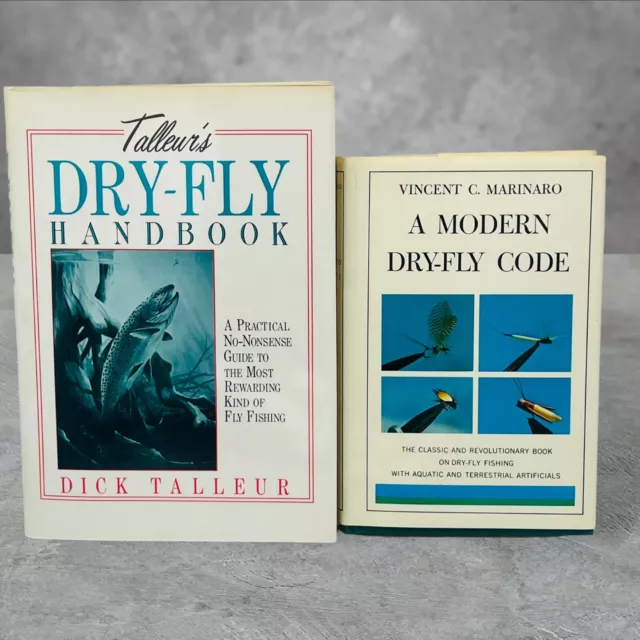 FLY FISHING BOOK LOT of 2 A Modern Dry-Fly Code & Talleur's Dry Fly  Handbook HC $12.89 - PicClick