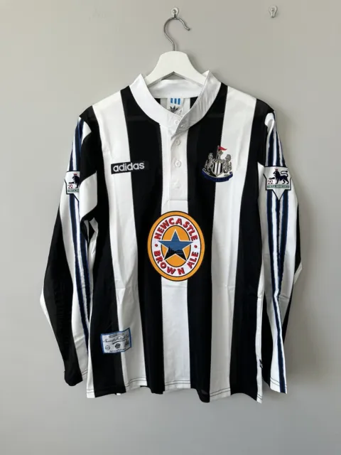 Alan Shearer Newcastle United New Men’s Retro Vintage Soccer Jersey - Size L