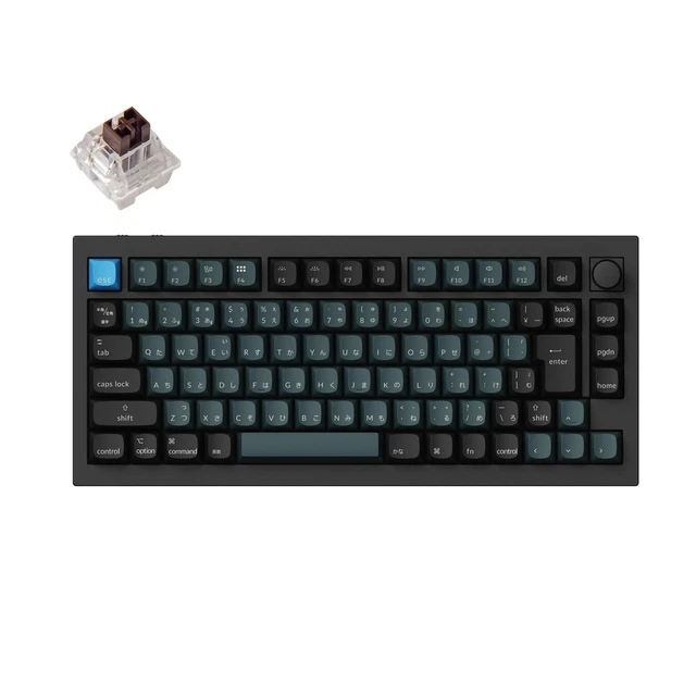 KEYCHRON Q1 PRO Wireless Mechanical Keyboard Knob JIS RGB Hot-Swap K ...