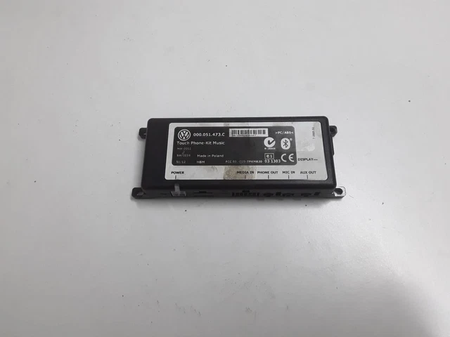 Volkswagen Polo V 6R 2013 Bluetooth control unit module 000051473C MKY27456