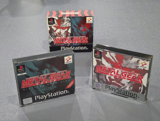 PACK METAL GEAR Solid + Missions Speciales - Sony PlayStation 1 - Très Bon État EUR 219,99 - FR