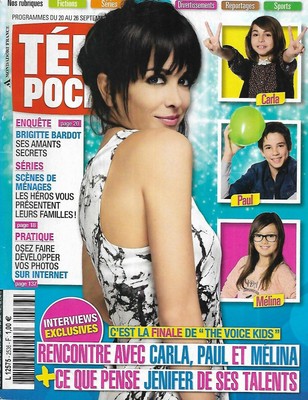 TELE POCHE N°2464 jenifer isabelle adjani kev adams virginie hocq 