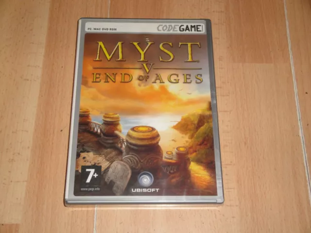 Myst V 5 End Of Ages Aventura Grafica Para Pc En Caja Fina Nuevo Precintado