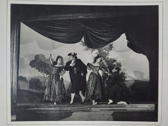 Jose Greco Nila Amparo Paris Photo Iris Studio Théâtre Des Champs-Élysées.