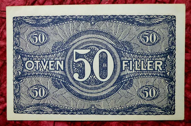 50 Fillér 1920 Hungary  banknote UNC  #C93