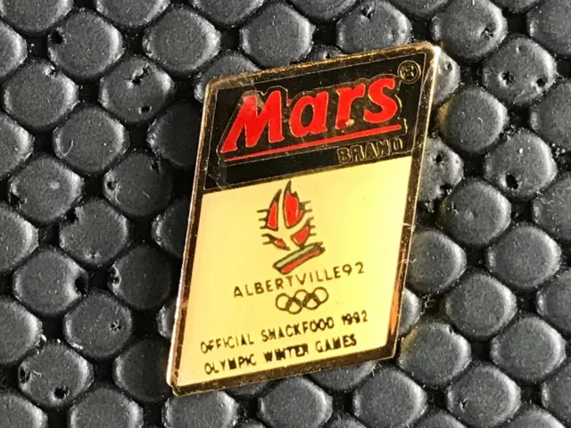 pins pin OLYMPIC JO ALBERTVILLE 92 OLYMPIQUE 1992 MARS EPOXY