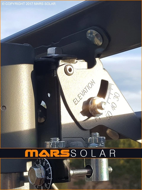 Mars Solar V2.0 Eagle Solar Panel Rack / 2" (OD) Pole Mount Fits 40W - 700W 4