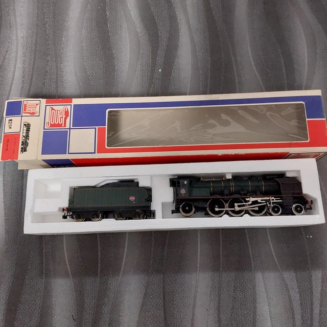 Jouef HO 1/87 Locomotive Vapeur SNCF + Tender – Réf 8256 – État D’occasion