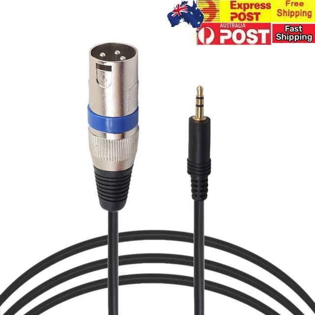 thumbnail interactive-video image 1 of CablesOnline XR-M625 25ft 3.5mm Mono Plug To 3-Pin XLR Female Audio Cable 1 of 5
