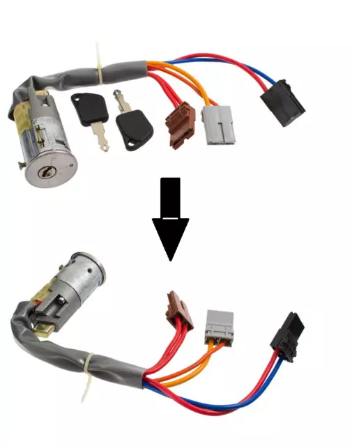 Neiman Antivol De Direction Peugeot 306 6 Broches