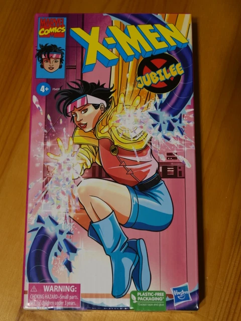 HASBRO MARVEL LEGENDS 90s X-Men Animated Series Jubilee VHS 6" Action ...