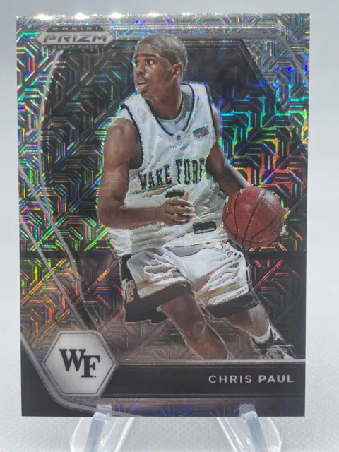 2021 Prizm DP #68 Chris Paul 15 /25 Mojo Prizm - Wake Forest Demon Deacons