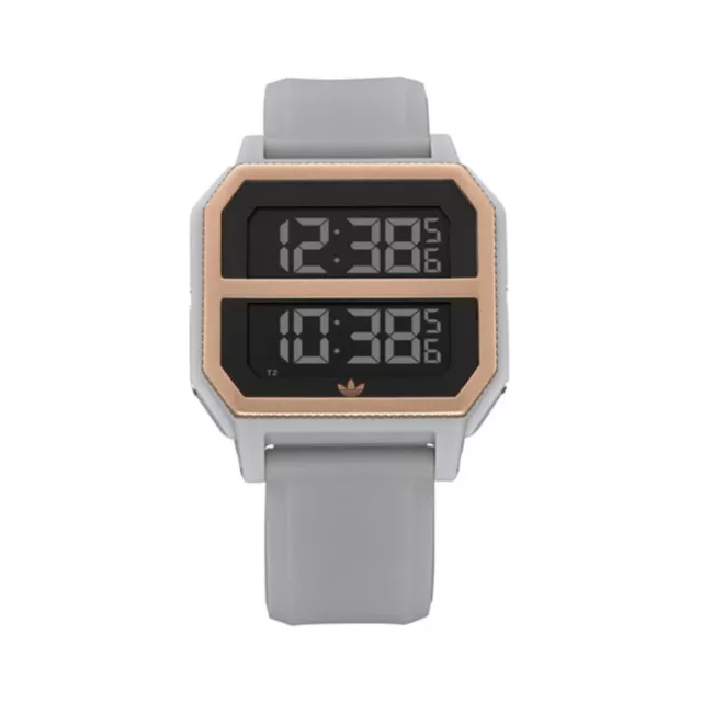 adidas by Nixon Digital Watch with Silicone Strap Z16-3272-00, Strap