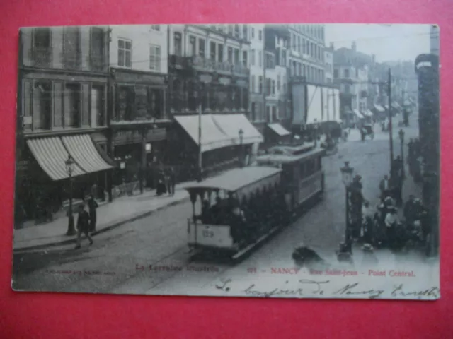 NANCY: La Rue Saint-Jean - Le Point Central......VO.1904.