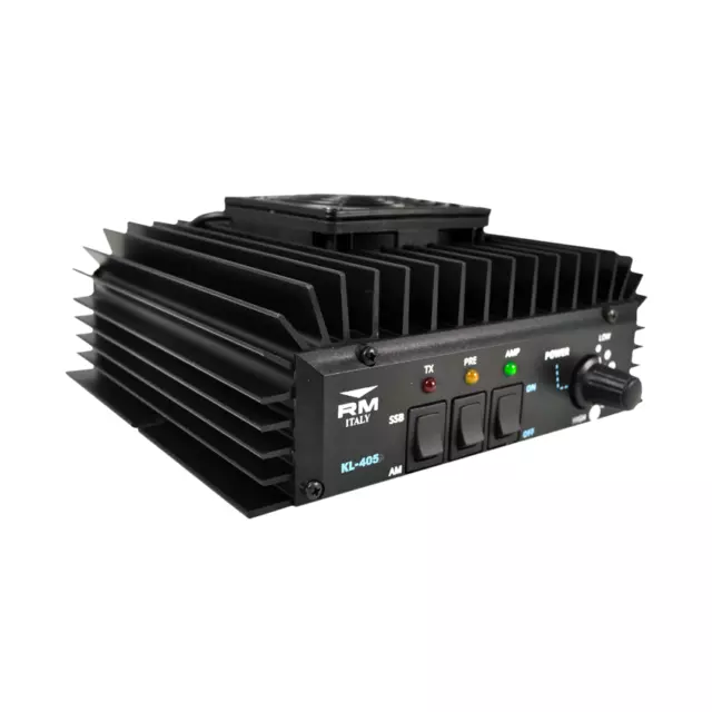 Linear Amplifier Rm Kl405 V  180W Ssb With Fans Variable Output Power