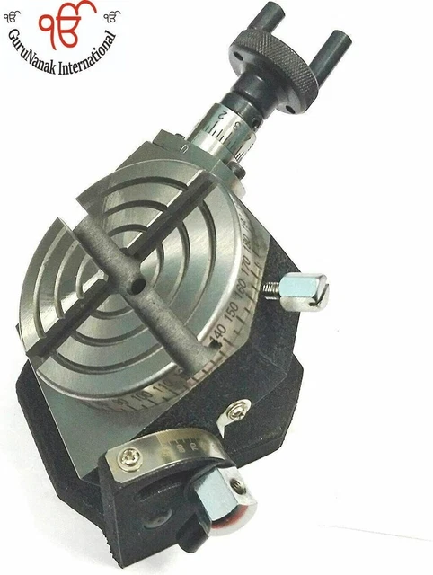 3"INCH/75MM ROTARY TABLE (TILTING) 4 SLOTS FROM 0 TO 90 DEGREE FOR MILLING METAl