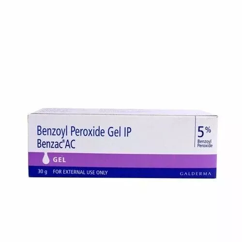 2xBENZAC AC 5% gel peróxido de benzoilo acné espinillas galderma | 30... 2