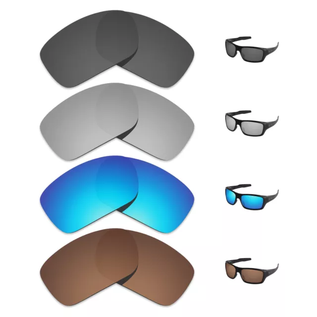 EYAR Polarized 4x Replacement Lenses for-Oakley Style Switch Sunglass Frame