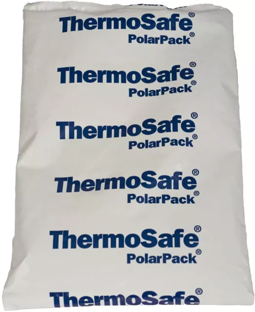 LOT OF 6 ThermoSafe PP12 12oz Polar Pack Foam Brick Freezer Cold Ice Pack
