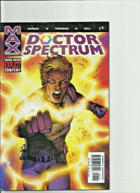 Doctor Spectrum # 1-6   Parental Advisory Marvel Max Comics Lot of 6
