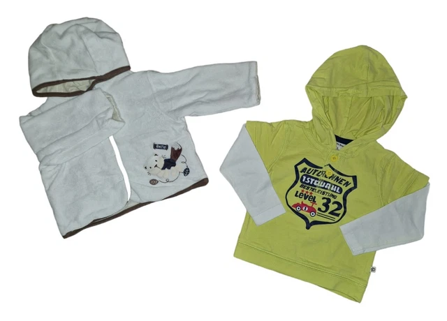 Baby Kleidung Gr.62/68 für Jungen Bodys Hosen Jacken - 28 Teile