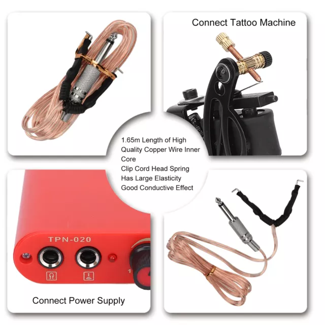 Complete Tattoo Machine Set Tattoo Machine Set Tattoo Machine Power Supply For