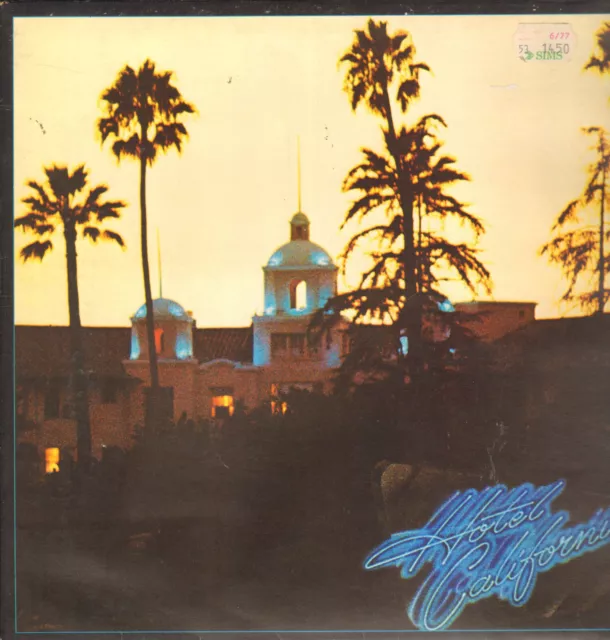 Eagles-Lp- Hotel California-Asylum-Holland-Foc-Ois-Mit Poster ! -1976- Mint