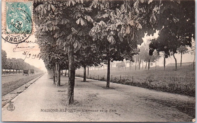 94 MAISONS ALFORT - l'avenue et le fort